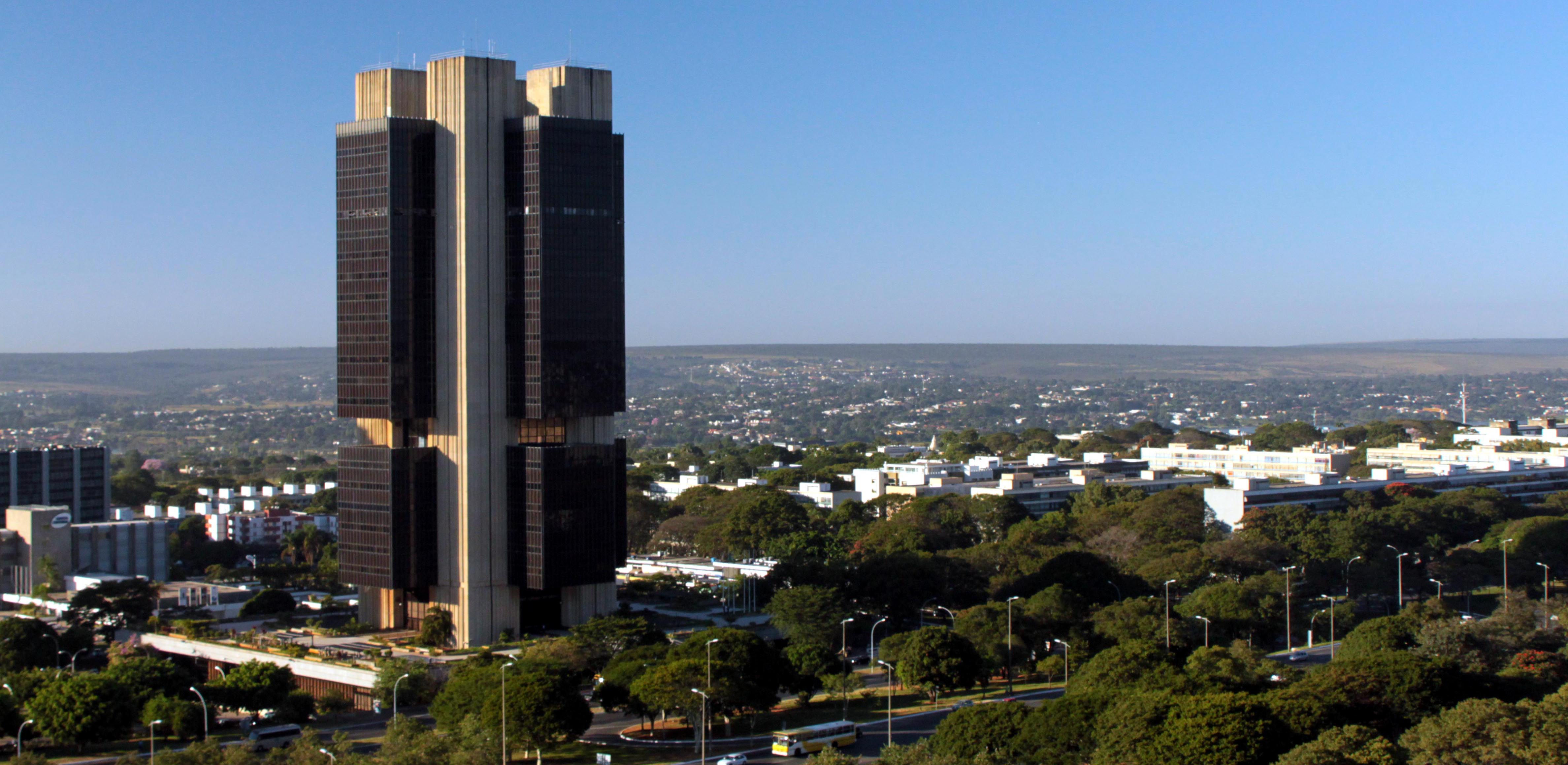 The headquarters of the Banco Central do Brasil in Brasília.