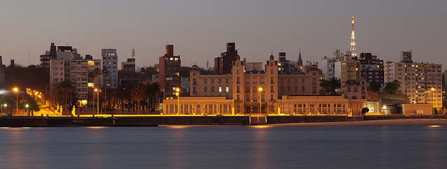 The Mercusur Building, Montevideo, Uruguay.