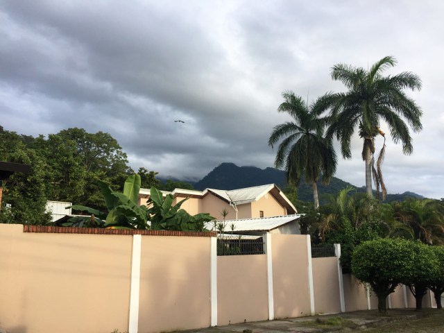 Image of a beige colored home in the affluent neighborhood of Juan Lindo