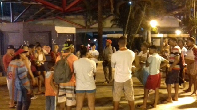 Corra program operators and participants in Salvador, Bahia.