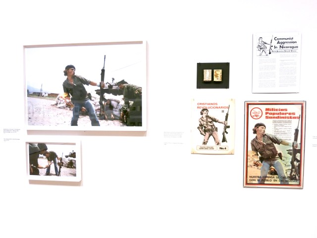 Iterations of Susan Meiselas' "Molotov Man" at SF MOMA, 2018.