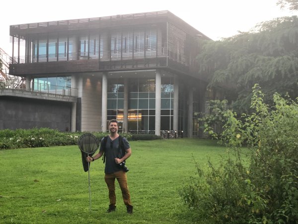 The author at the Smithsonian Tropical Research Institute (STRI) in Gamboa, Panama.
