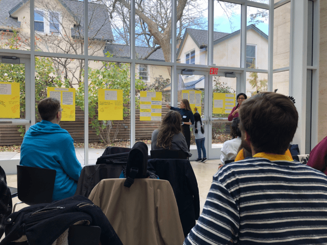 Lis Arevalo and Florencia Orlandoni’s workshop on Quechua testimonio. 