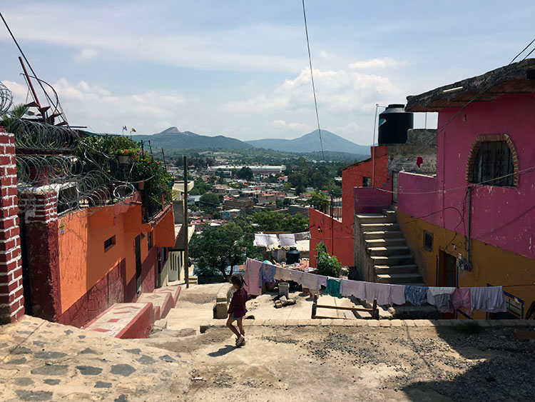 Children playing in Chapala, Jalisco, Mexico. 