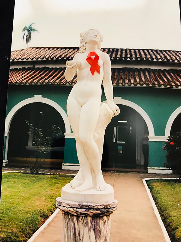 The "AIDs Venus" on the grounds of Los Cocos. (Photo by Nancy Scheper-Hughes.)