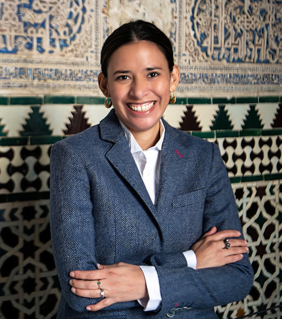 Portrait of Yessica Liliana Porras a doctoral candidate in the Department of Art History at the University of California, Berkeley.
